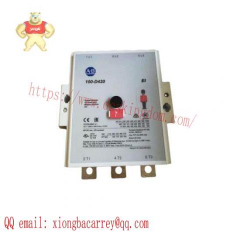 AB Control Systems 100-D420EA00 Non-Reversing Contactor, High-Power Switching Solution