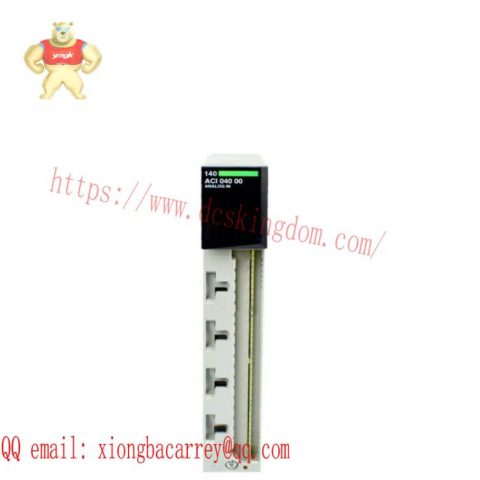 Schneider Electric 140ACI04000 Analog Input Module for Quantum Automation Platform