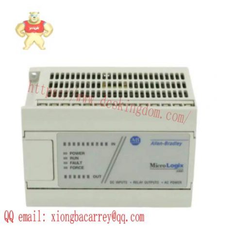 Rockwell Automation 1761-L16BWA MicroLogix 1000 Controller, 120/240VAC, 10-In-24VDC/6-Out-Relays