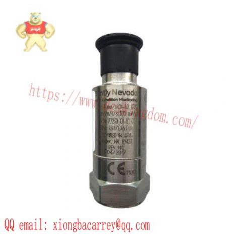 Bently Nevada 177230-00-01-05 Seismic Transmitter, for Industrial Control Systems