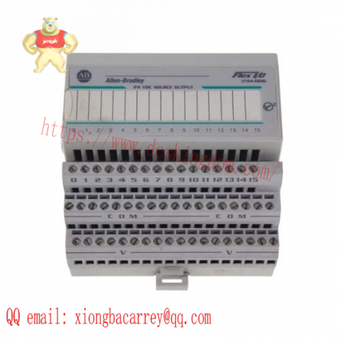 Allen Bradley 1794-OB16 - Flexible IO DC Output Module, High-Performance PLC Component