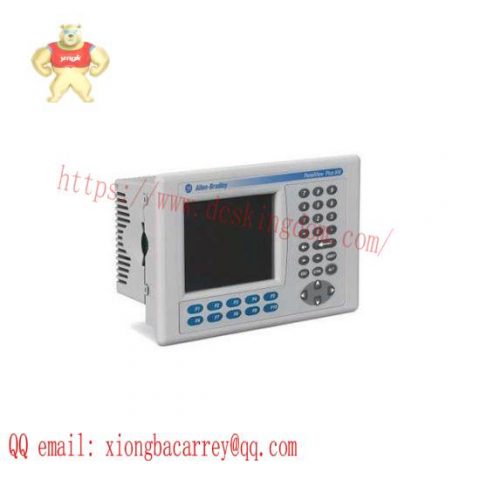 Allen-Bradley PanelView Plus Terminal 2711P-B6C3D, Industrial Control Solution