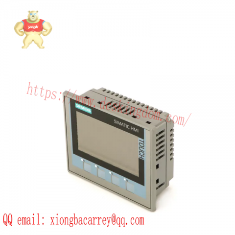 SIEMENS 6AV2124-2DC01-0AX0: SIMATIC HMI KTP400 Comfort Control Panel, Precision & Efficiency for Industrial Automation