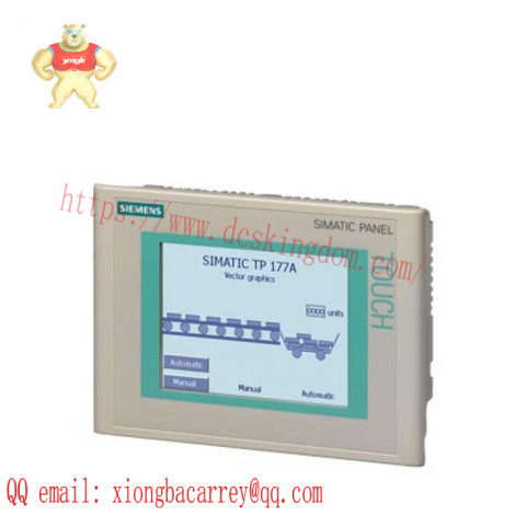 SIEMENS 6AV6642-0AA11-0AX1 Touch Panel TP177A - Advanced HMI Solution for Industry