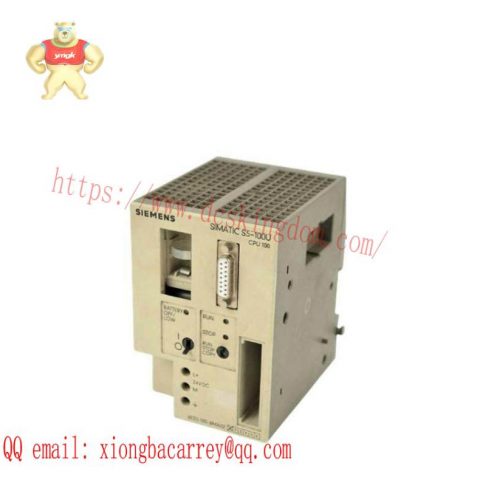 SIEMENS 6ES5100-8MA02 CPU 100: High-Performance Central Processing Unit for Industrial Automation