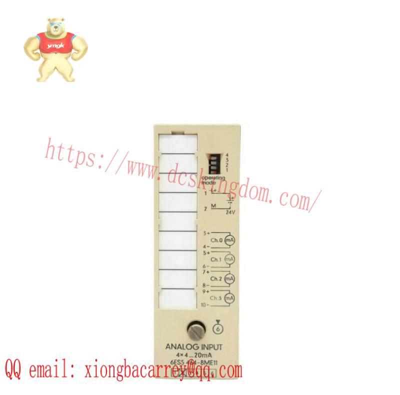 6es5464-8me11_siemens_analog_input_module.jpg SIEMENS SIMATIC S5 464 Analog Input Module, 6ES5464-8ME11 - Precision Control Solution for Industrial Automation