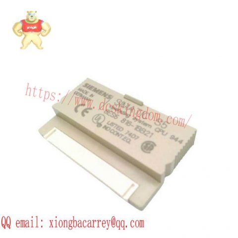 SIEMENS 6ES5816-1BB21 CPU944B Operating System Module, High-Performance Control Core