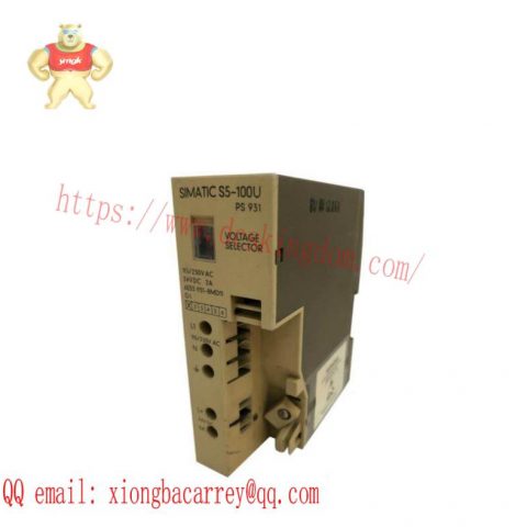 SIEMENS 6ES5931-8MD11 Power Supply: High-Performance Automation Solution