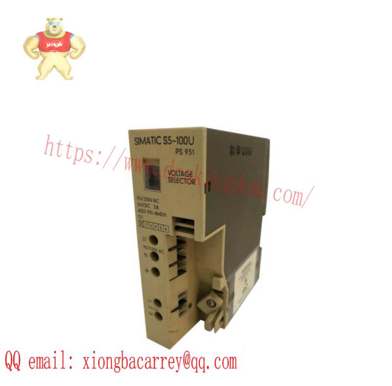 6es5931-8md11_siemens_power_supply.jpg SIEMENS 6ES5931-8MD11 Power Supply: High-Performance Automation Solution