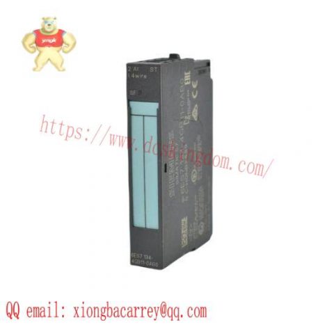 SIEMENS 6ES7134-4GB11-0AB0 Analog Input Module for Industrial Automation, Precision and Reliability