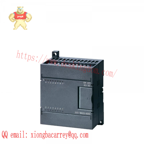 SIEMENS 6ES7223-1BH22-0XA0 Digital Input Output Module, 8DI/8DO, 24V DC, 0.75A