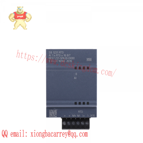 SIEMENS 6ES7231-5PA30-0XB0 Analog Input Module for Industrial Control Systems