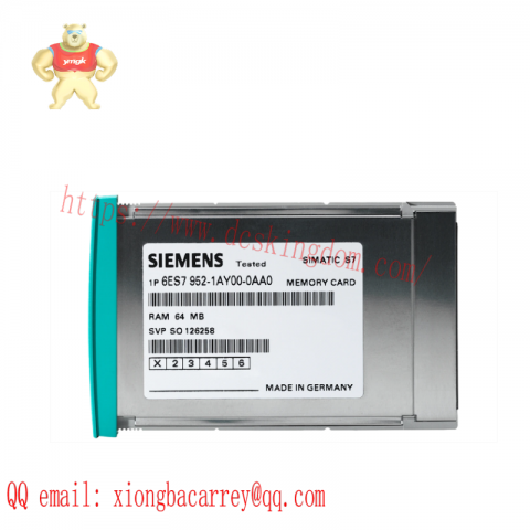 Siemens 6ES7952-1AL00-0AA0 RAM Memory Card