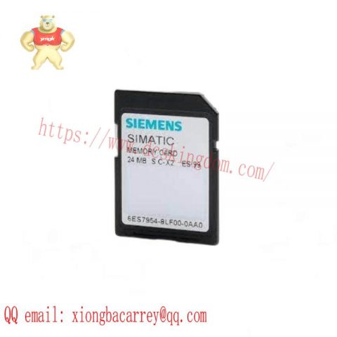 SIEMENS 6ES7954-8LF03-0AA0 Memory Card: High-Performance S7 Module, 24 MByte Flash Storage