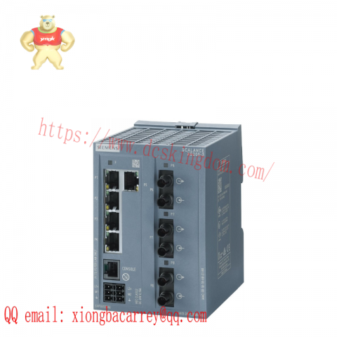 SIEMENS SCALANCE XB004-1G 6GK5004-1GL00-1AB2 - High Performance Unmanaged Industrial Ethernet Switch