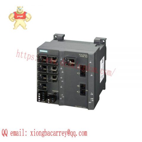 SIEMENS SCALANCE X308-2LD - High-Performance Unmanaged Ethernet Switch