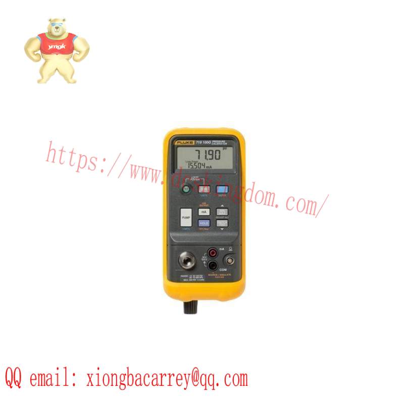 719-100g_fluke_pressure_calibrator.jpeg Fluke 719-100G Industrial Pressure Calibrator
