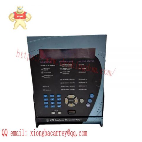 GE 745-W2-P5-G5-HI-A-L-R-E-H Transformer Management Relay: Advanced Protection for Your Power Systems