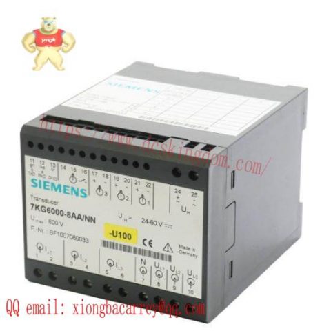 Siemens 7KG6000-8AA Ultrasonic Transmitter