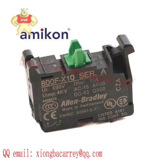 800f-x10_contact_block.jpg AB 800F-X10 Contact Block, Advanced Control Module