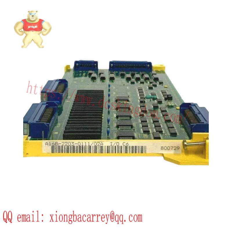 a16b-2203-0111_fanuc_i_o_pcb_card.jpg FANUC A16B-2203-0111: Industrial Control Module for Advanced Automation Solutions