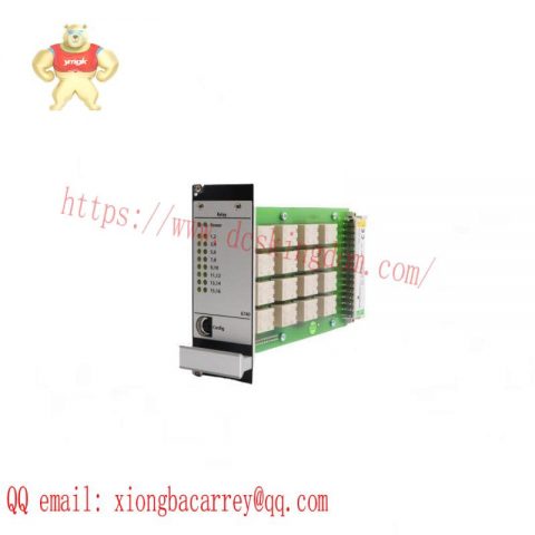 EMERSON A6740/10 - 16 Channel Output Relay Module, Advanced Industrial Control Solutions