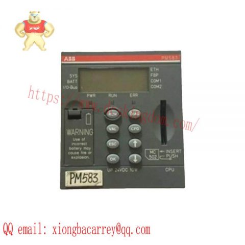 ABB AC500 CPU PM583-ETH: High Performance Modular Controller