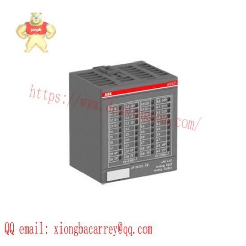 ABB AX521 - 1SAP250100R0001 Analog Input/Output Module, Industrial Automation Solution