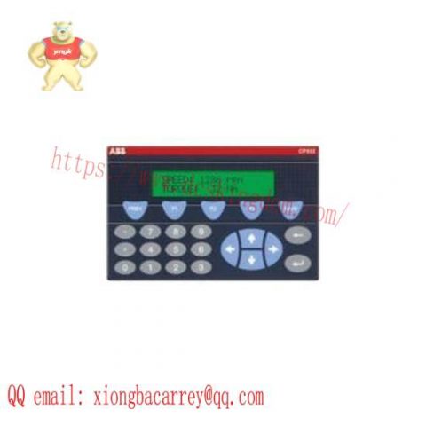 ABB CP502 RS232 Control Panel - Advanced Industrial Control Solution