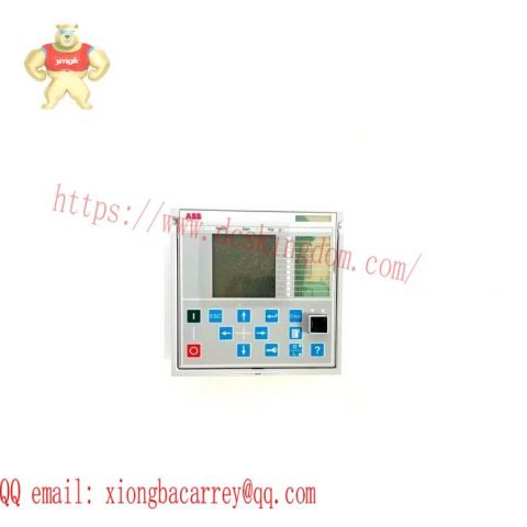 ABB DIS0012 LHMI LARGE IEC ALUMINIUM FRONT - Advanced HMI Solution for Industrial Applications