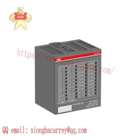 ABB DX522 - 1SAP245200R0001, 8-Channel Relay Module for Industrial Automation