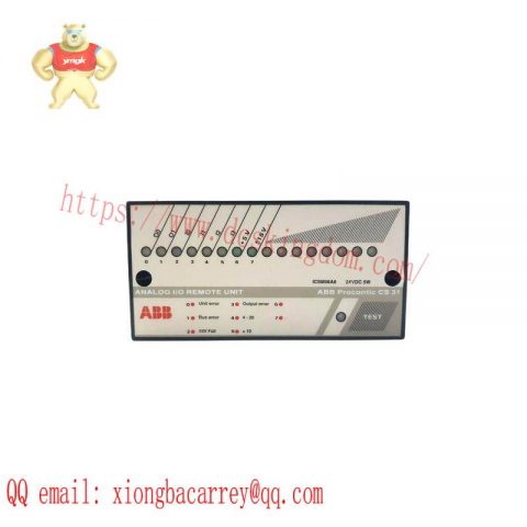 ABB ICSM06A6 FPR3350601R1062 - Analog I/O Remote Unit