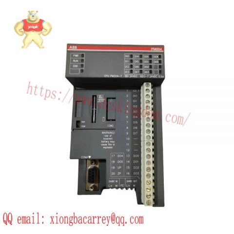 ABB PM554-T A0 - Industrial Automation PLC CPU, Designed for Precision and Efficiency