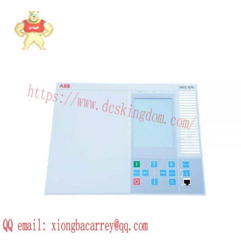 ABB REC670 1MRK000008-NB: Bay Control Display Module