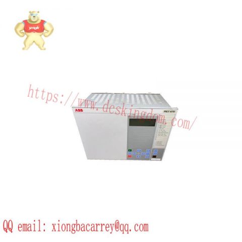 ABB RET670 1MRK004816-AB Control Relay: Precision in Industrial Automation