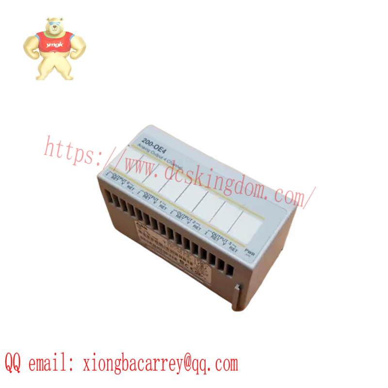 abb_s200-oe4_s200oe4_analog_output_module.jpg ABB S200-OE4 S200OE4 Analog Output Module - Precise Control in Industrial Automation
