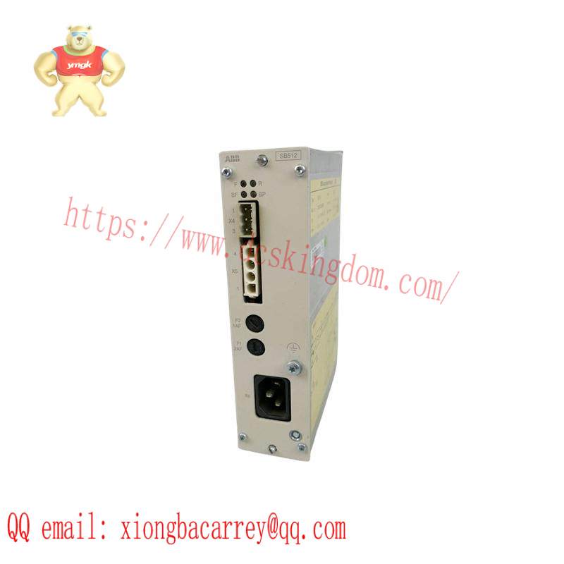 abb_sb512_3bse002098r1_power_supply.jpg ABB SB512 3BSE002098R1 Power Supply: High-Performance Energy Solution