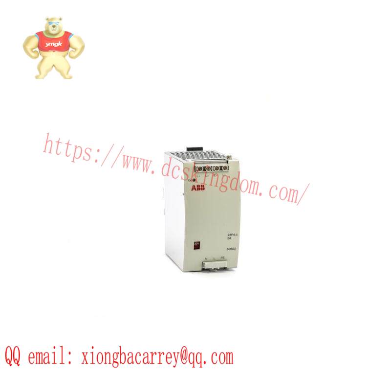 abb_sd822_3bsc610038r1_power_supply_device.jpg ABB SD822 3BSC610038R1: Precision Power Supply for Industrial Automation