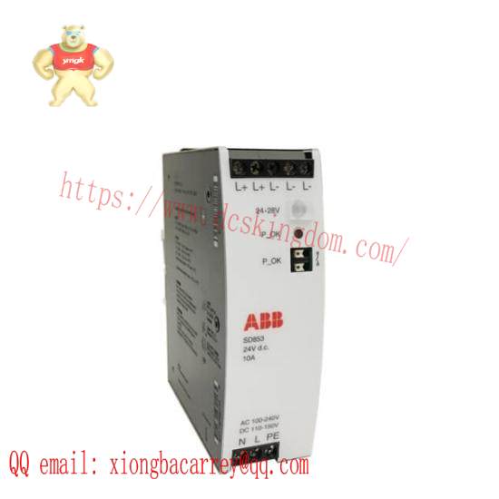 abb_sd853_3bse088188r1_power_supply.jpg ABB SD853 3BSE088188R1 - High-Performance Power Supply Module