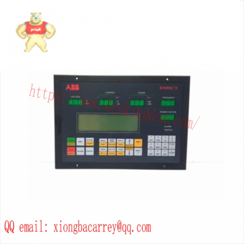 ABB SYNPOL D 3DDE300410 Display Module Board