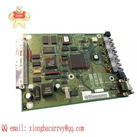 ABB YPQ112B Control Panel, Model 63986780, Industrial Automation Module