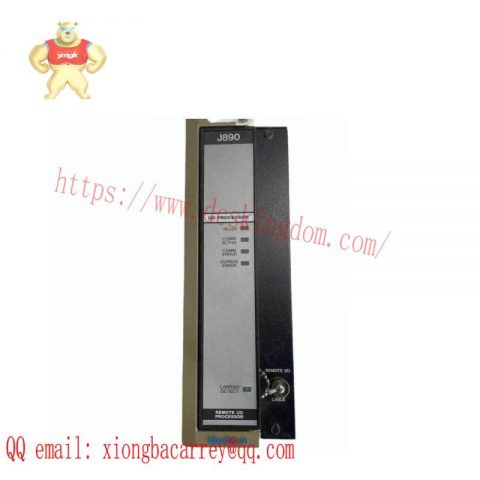 Schneider AS-J890-101: Remote I/O Processor Module for Industrial Automation