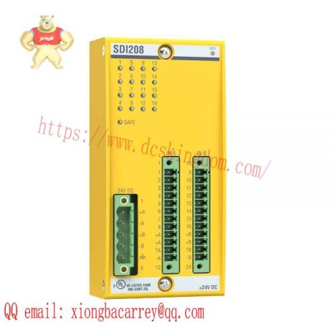 Bachmann SDI208: Safety Digital Input Module, Industrial Control Solutions