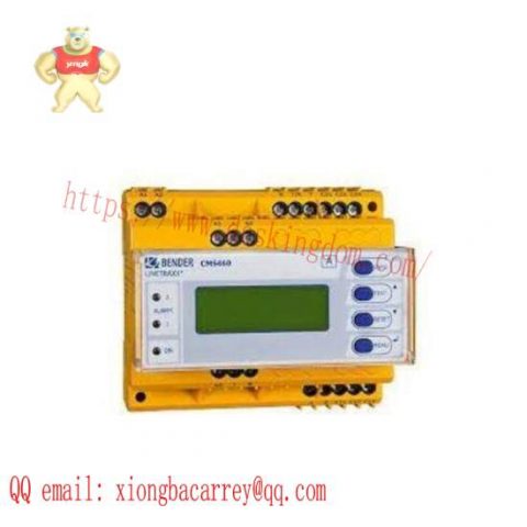 Bender VMD420-D-2 Voltage Relay, Precision Measurement and Protection for Industrial Control Systems