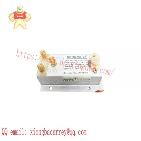 Bentley Nevada 20929-02 Proximity Transducer, Industrial Control Solution