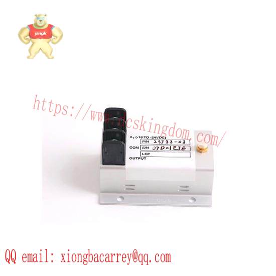 bently_nevada_23733-03.jpg Bently Nevada 23733-03: Precision Vibration Monitoring Module