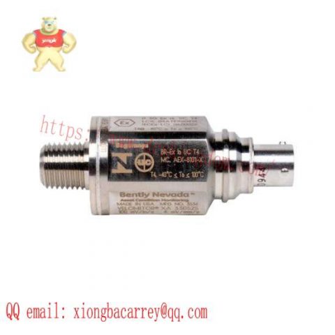 Bently Nevada 330525-02: Precision Velocity Sensor for Industrial Automation