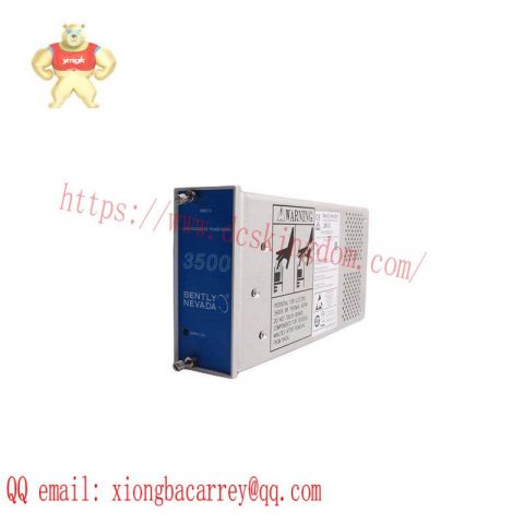 Bently Nevada 3500/15, 106M1081-01 Input Module: Precision Control for Industrial Automation