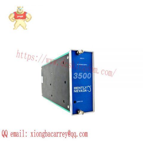 Bently Nevada 3500/15 127610-01: Advanced AC Power Supply Module for Industrial Control Solutions