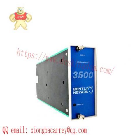Bently Nevada 3500/15 127610-01M Power Supply: High-Power PLC Module for Industrial Automation
